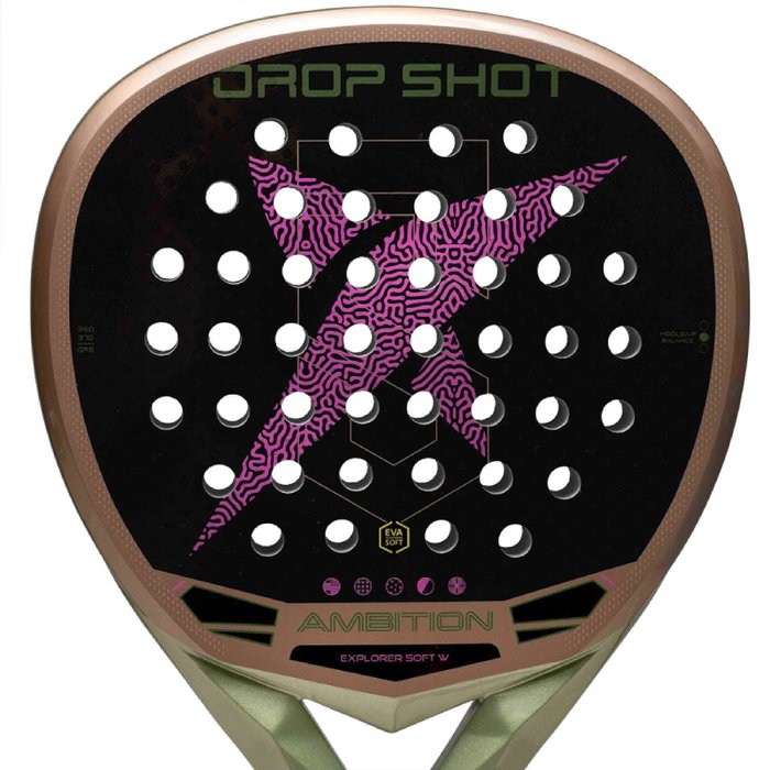 Drop Shot Explorer Soft Woman 2026 Marrón y Púrpura
